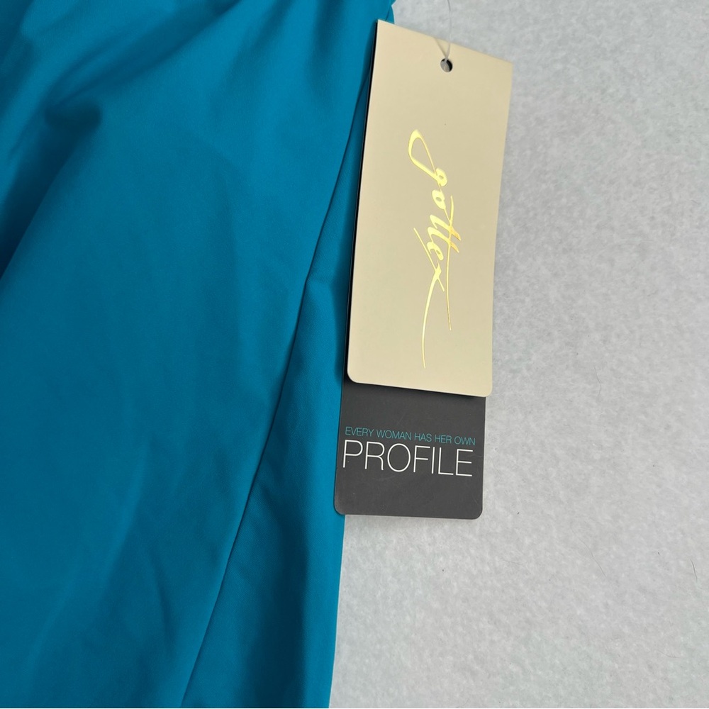 gottex profile ocean blue bikini skirt size 8 NEW - Picture 2 of 6